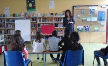 La médiathèque Les lavandières à Leuville-sur-Orge a reçu Marie Lescroart, mercredi 9 mars 2022.