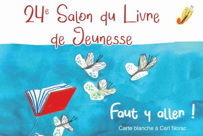 « Faut y aller ! : carte blanche à Carl Norac – 24e salon du livre de jeunesse