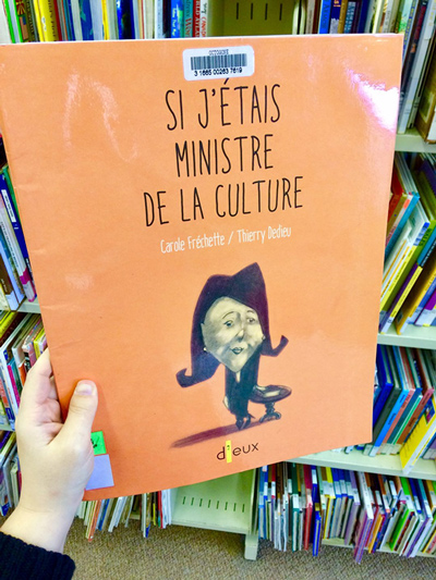 Une Ministre de la Culture veut convaincre ses collègues de l