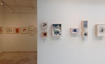 Une exposition de Mathilde Arnaud, Hélène Druvert, Cécile Jacoud et Véronique Joffre