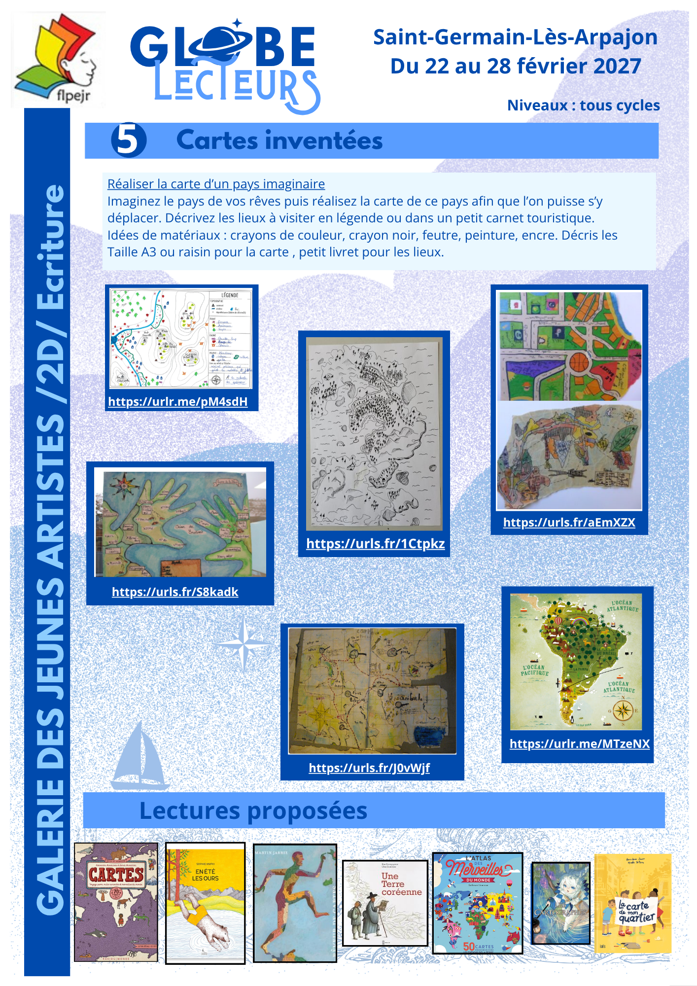 Galerie 5 Cartes inventées